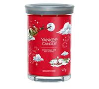 Yankee Candle Christmas Eve Candela Profumata Natalizia Tumbler Grande, 567g
