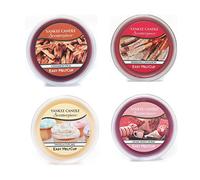 Yankee Candle comida y especias 4 Scenterpiece MeltCup Pack - incl. Canela, vainilla, canela y Home Sweet Home