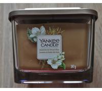 Yankee Candle Elevation JASMINE & SWEET HAY 347g vela perfumada de 3 mechas rara