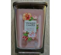Yankee Candle Elevation ROSE HIBISCUS, 552g Vela Perfumada 2 Mechas Raro