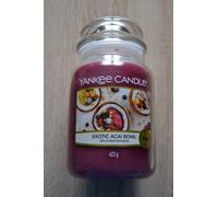 Yankee Candle FRASCO GRANDE, EXÓTICO ACAI BOWL, 623g, raro