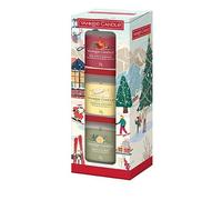 Yankee Candle Holiday Party vela votiva en vaso 3 x 37 g