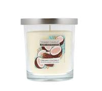 Yankee Candle Home Inspiration Everyday 1752080E - Vaso de vidrio de coco cremoso de 200 g