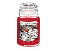 Yankee Candle - Home Ispiration, Vela en tarro con aroma a dulces de Navidad, ideal como regalo de Navidad (caramelos de Navidad, Giara Grande)