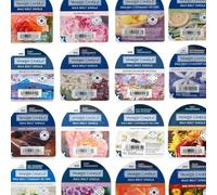 Yankee Candle Juego de 6 unidades de cera para derretir flores surtidas, aromas mezclados al azar