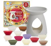 Yankee Candle Juego de regalo | 12 cera perfumada y 1 quemador de cera derretida | de Navidad para mujeres