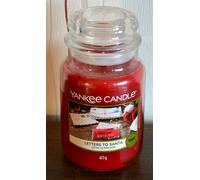 Yankee Candle LETTERS TO SANTA, Countdown to Christmas Collection, XMAS, 623g