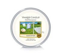 Yankee Candle Scenterpiece Melt Cups, Algodón blanco, blanco
