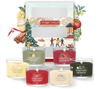 Yankee Candle Set de regalo de velas aromáticas navideñas | 6 mini velas votivas rellenas | Colección Après Ski | Regalos navideños perfectos para mujeres