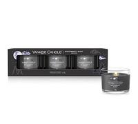 Yankee Candle Set de Velas Aromáticas, Velas Votivas Midsummer's Night, Mezcla de Cera con Soya, Pack de 3