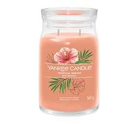 Yankee Candle Signature - Vela perfumada en tarro grande Tropical Breeze con doble mecha, vela de larga duración con mezcla de cera de soja, regalo perfecto para mujeres (1629985E)