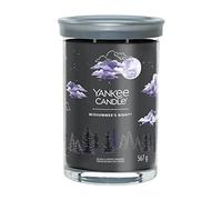 Yankee Candle Signature - Vela perfumada Midsummer's Night en vaso grande con doble mecha, mezcla de cera de soja, vela de larga combustión, regalo perfecto para mujeres
