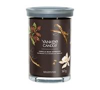 Yankee Candle Signature - Vela perfumada | Vela de vaso grande de vainilla con doble mecha, mezcla de cera de soja de larga duración, regalo perfecto para mujeres