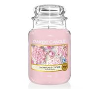 Yankee Candle Snowflake Cookie Vela, Rosa, Frasco grande, 623