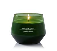Yankee Candle Studio Medium Candle Balsam Cedar 10 oz LongLasting EssentialOil Scented Soy Wax Blend Candle 4065 Hour