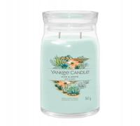 Yankee Candle Vela perfumada Áloe y Agave Signature – Tarro grande 567 g