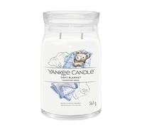 YANKEE CANDLE Tarro Grande Signature, Cera de Soja, Manta Suave, 1701376E