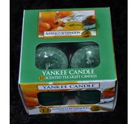 Yankee Candle TEELICHTER, TARDE AL AIRE LIBRE, 12 piezas raro