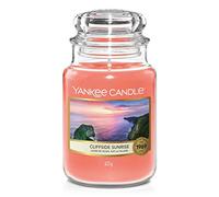 Yankee Candle Vela aromática en tarro grande | Cliffside Sunrise | Duración de combustión de hasta 150 horas | Regalos perfectos para mujeres