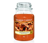 Yankee Candle vela aromática en tarro grande, palo de canela, duración de combustión de hasta 150 horas