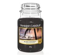 Yankee Candle – Vela aromática Black Coconut Place – Tarro grande – Hasta 150 h