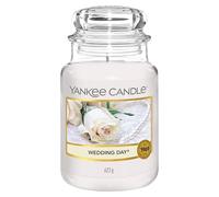 Yankee Candle - Vela aromática Wedding Day en tarro grande - Hasta 150 h - Regalos para mujeres