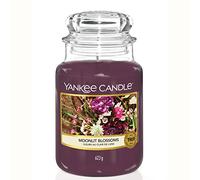Yankee Candle vela aromática en tarro grande, flores a la luz de la luna