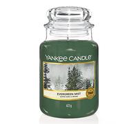Yankee Candle Vela Aromática En Tarro Grande, Neblina Incesante, Colección Alpine Christmas, Duración De Combustión De Hasta 150 Horas