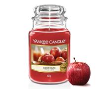 Yankee Candle Vela aromática | Manzanas De Sidra vela en tarro grande | Velas de larga duración: hasta 150 h | Regalos perfectos para mujeres