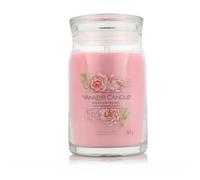 Yankee candle vela aromática signature - vela en tarro grande de rosa