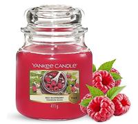 Yankee Candle Vela en un Vaso Doze, La Frambuesa roja, Rojo, Medium
