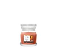 Yankee Candle Vela perfumada en tarro pequeño, vela perfumada de calabaza especiada, vela a base de cera a base de plantas, regalo perfecto para mujeres