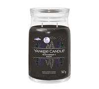 Yankee Candle, Vela perfumada exclusiva, vela de tarro grande de noche de verano con mechas dobles, Vela de fusión de cera de soja