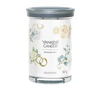 Yankee Candle Vela perfumada Signature | Wedding Day® - Vela en vaso grande con doble mecha, mezcla de cera de soja, vela de larga combustión, regalo perfecto para mujeres