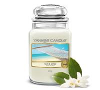 Yankee Candle Vela perfumada | Sun & Sand tarro grande | Velas de larga duración: hasta 150 horas | Regalos perfectos para mujeres