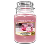 Yankee Candle Vela perfumada | Vela grande Sweet Plum Sake | Colección Sakura Blossom Festival | Tiempo de combustión: Hasta 150 horas | Ideal para regalo del día de la madre