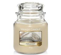 Yankee Candle Vela perfumada | Vela Warm Cashmere en tarro mediano | Tiempo de combustión: hasta 75 horas