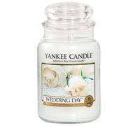 Yankee Candle - Vela aromática Wedding Day en tarro grande - Hasta 150 h - Regalos para mujeres
