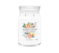 Yankee Candle White Spruce & Grapefruit signature vela grande 567 g