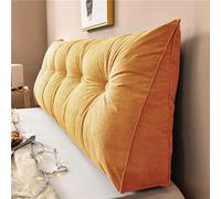 Yanman - Almohadas grandes de cuña para cabecero de cama, almohada triangular de lectura, cojín de apoyo lumbar, respaldo de cintura, cojín de posicionamiento suave para sofá cama, 200 x 50 x 20 cm