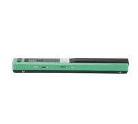 Yanmis A4 Photo Mobile Scanner Portable 900 dpi Document Scanner con Memoria Expandible para Uso Diario, Imagen Portátil para OS X 10.4 o por Encima del Negocio de Seguros, Al Aire Libre (Green)