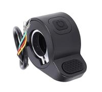 Yanmis Acelerador de Acelerador para Scooter Eléctrico, Controlador de Velocidad de Repuesto de Plástico ABS con Interruptor de Encendido, para la Mayoría de Marcas y Modelos de