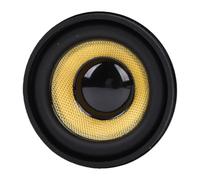 Yanmis Actualización de Sonido HiFi Altavoz Redondo de Rango Completo de 2 Pulgadas, 4 Ohmios, 5 W, Controlador de Alta Frecuencia con Base de Núcleo Magnetizado Blindado contra Humedad de Fibra de