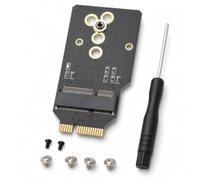 Yanmis Adaptador M.2 Key AE a 12 y 6 pines, módulo WIFI6 a interfaz de 12 y 6 pines para AX200 AX201 AX210 para BCM94360CS2 BCM943224PCIEBT2