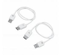 Yanmis Adaptador Multimedia Inalámbrico HD, Kit Extensor Plug and Play 1080P Modo Punto a Punto con Interfaz USB para Caja de TV Portátil Aprox.50 M/164 Pies