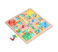 Yanmis Ajedrez Volador de Madera Ligero y Colorido FiveinaRow Juguete Educativo para Niños 10,8 X 10,4 X 0,2 Pulgadas Mejora la Coordinación de Las Manos (#1)