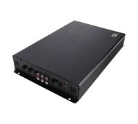Yanmis Amplificador de Potencia para Coche de 6800W y 4 Canales, 80W RMS X 4 a 2Ω, Amplificador Estéreo de Clase AB de 160W con Doble Puente para Altavoces y Subwoofer
