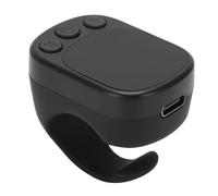 Yanmis Anillo de Control Remoto Bluetooth, Control Remoto de Cámara Inalámbrico Page Turner para Desplazamiento TikTok con Control de Mouse con Panel Táctil, para Teléfono para
