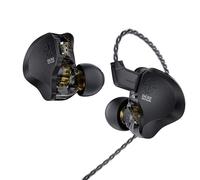 Yanmis Auriculares con Cable de Circuito Magnético de 10 Mm, Auriculares Profesionales de Monitor con Tecnología de Cancelación de Ruido y Diseño Ergonómico, para los Músicos Ingenieros (A)