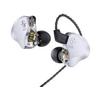 Yanmis Auriculares con Cable de Circuito Magnético de 10 Mm, Auriculares Profesionales de Monitor con Tecnología de Cancelación de Ruido y Diseño Ergonómico, para los Músicos Ingenieros (A)